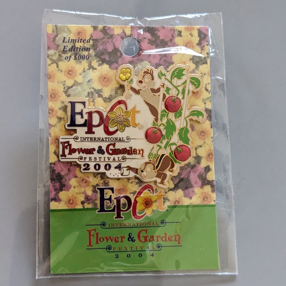 Disney Epcot LE chip n dale pin